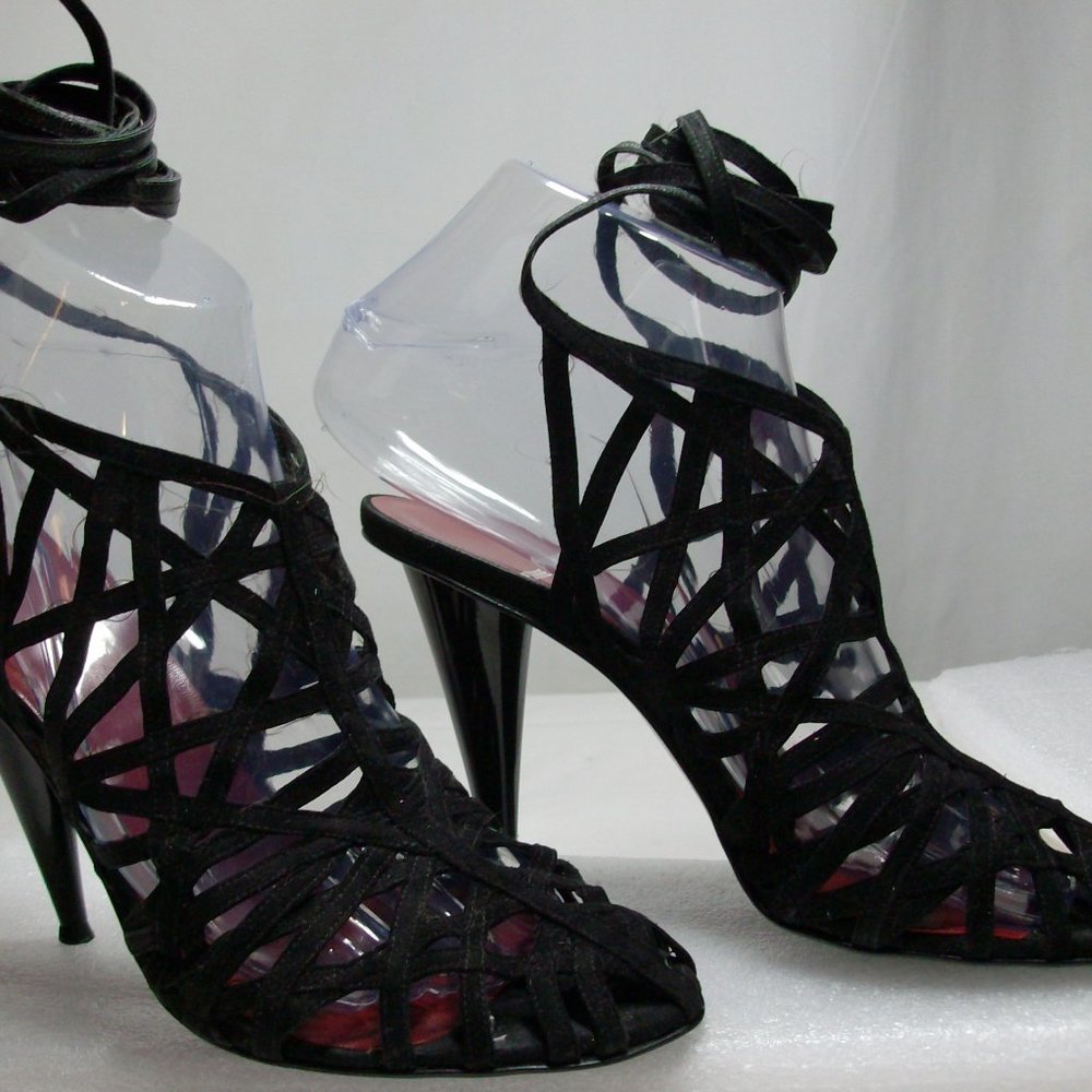 Pierre Hardy Corduroy Suede Pump Size 6.5